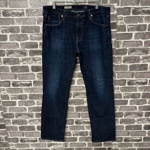AG Adriano Goldschmied the graduate tailored leg jeans dark wash